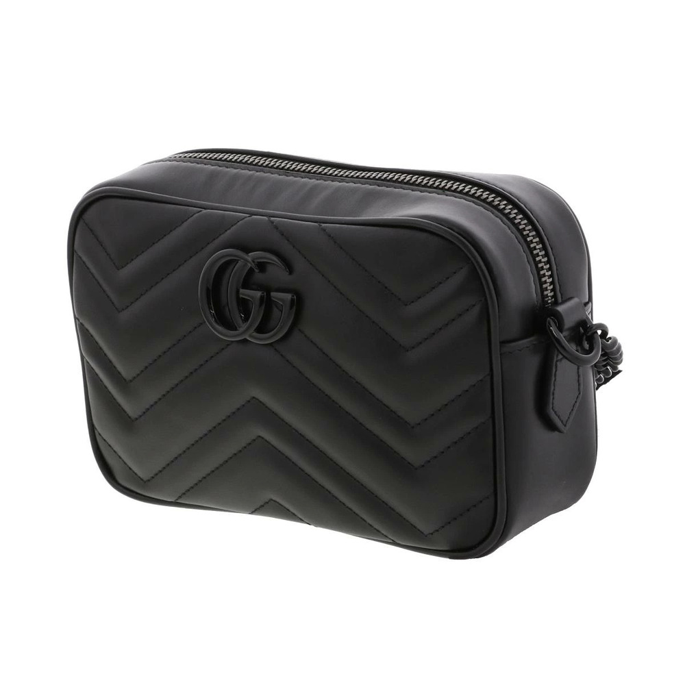 GUCCI GG Marmont Shoulder Bag BK Black - Picture 2 of 6